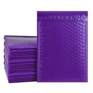 COPY - 40 Purple Poly Bubble Mailers